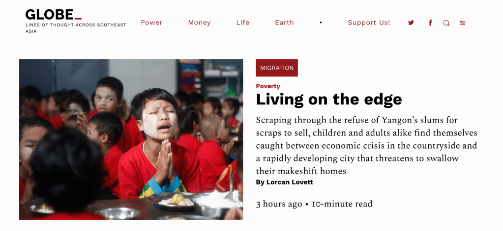 The children scavenging a living in Yangon’s&nbsp;slums
